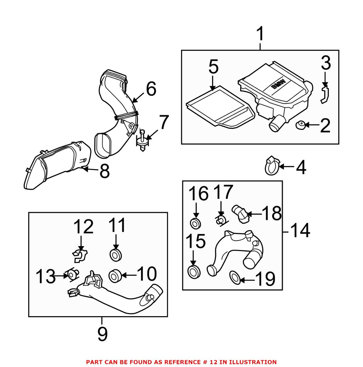 BMW Cable Strap 61131391721